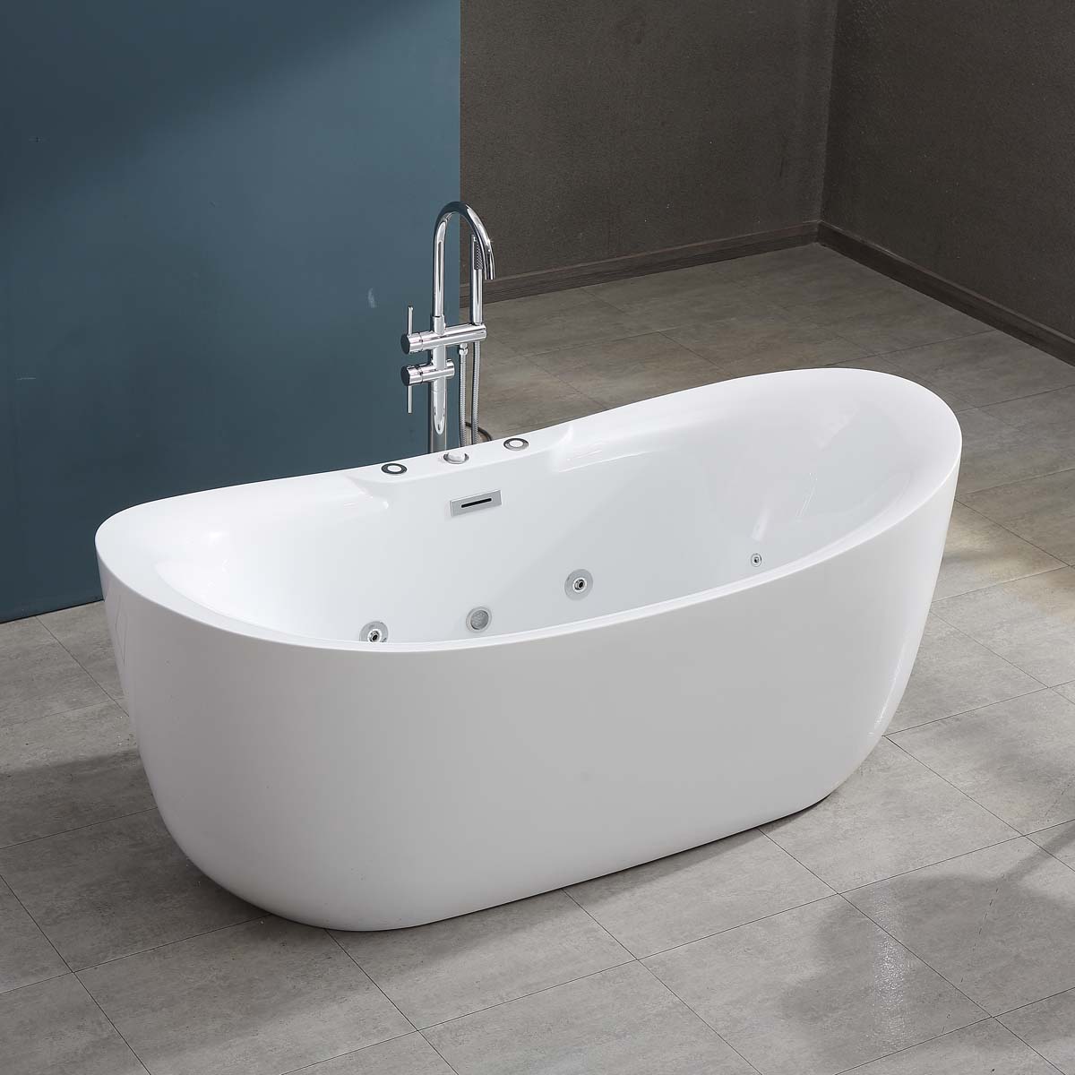 Bồn tắm đặt sàn massage 1.7m MOWOEN MW8305B-170.MS - 11