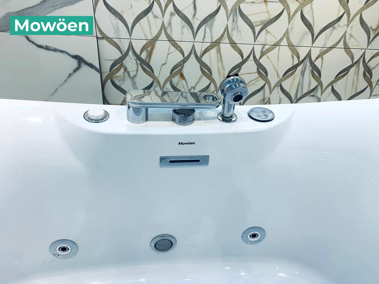 Bồn tắm đặt sàn massage 1.7m MOWOEN MW8305BFB-170.MS - 9