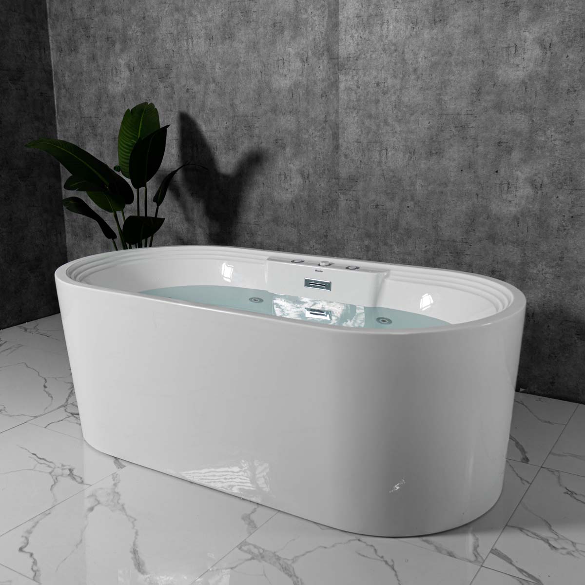 Bồn tắm đặt sàn massage 1.7m MOWOEN MW8306B-170.MS - 8