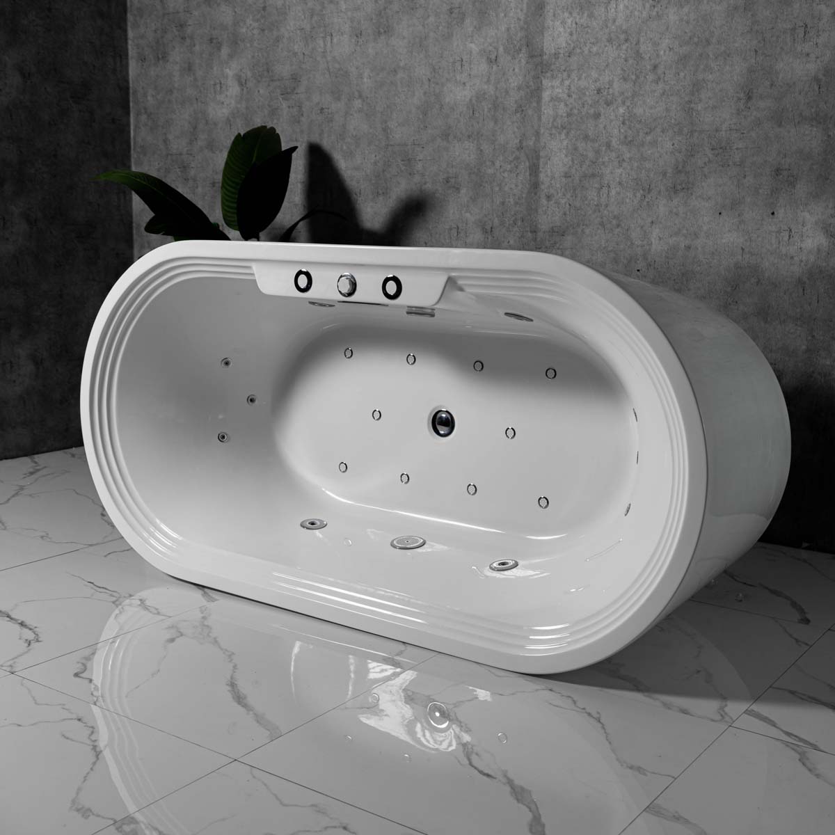 Bồn tắm đặt sàn massage 1.7m MOWOEN MW8306B-170.MS - 10