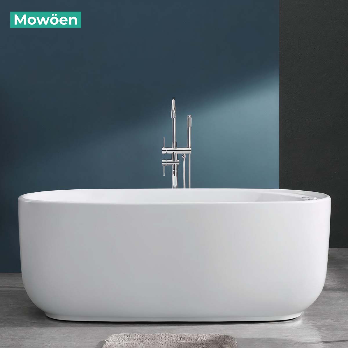 Bồn tắm đặt sàn massage 1.7m MOWOEN MW8311B-170.MS - 2