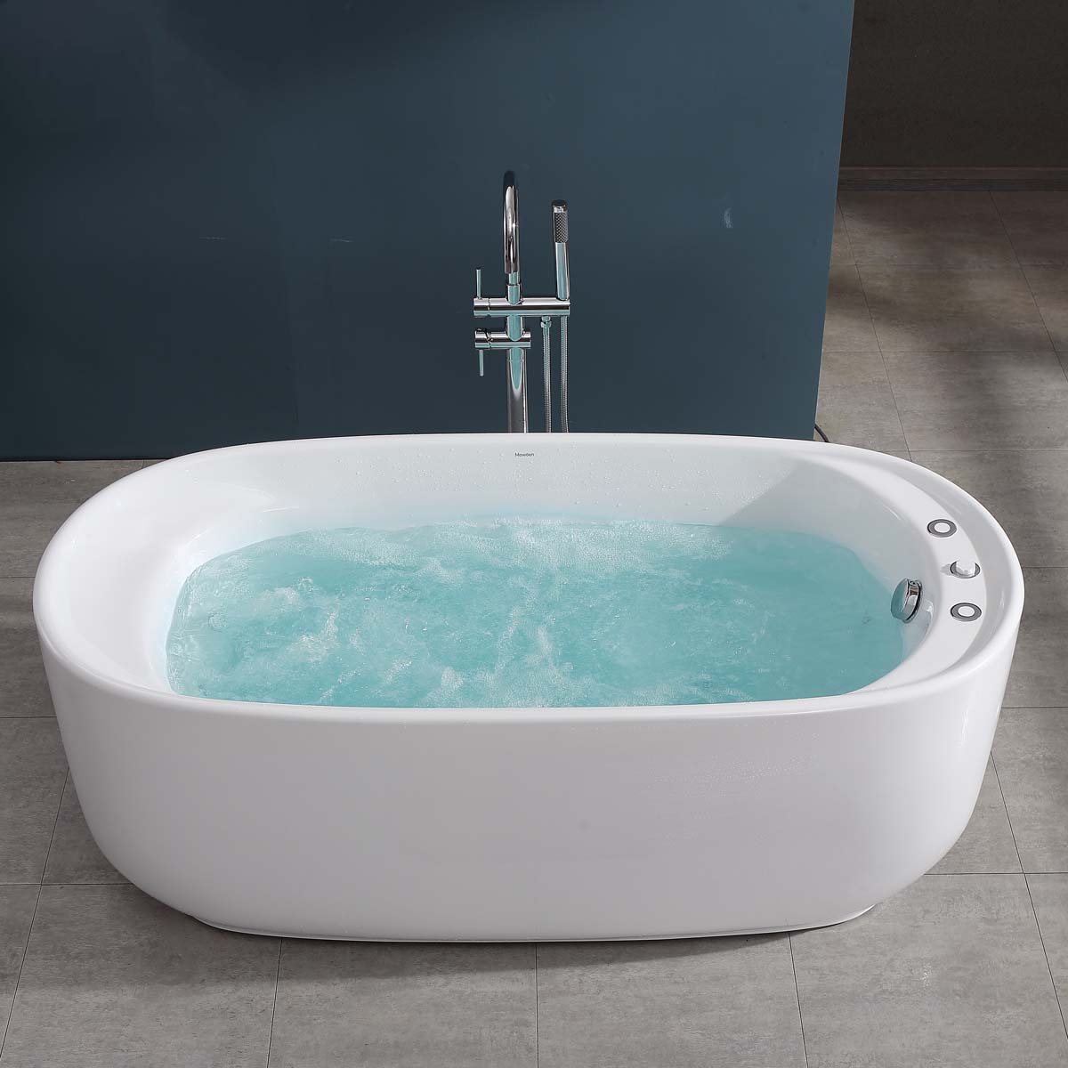 Bồn tắm đặt sàn massage 1.7m MOWOEN MW8311B-170.MS