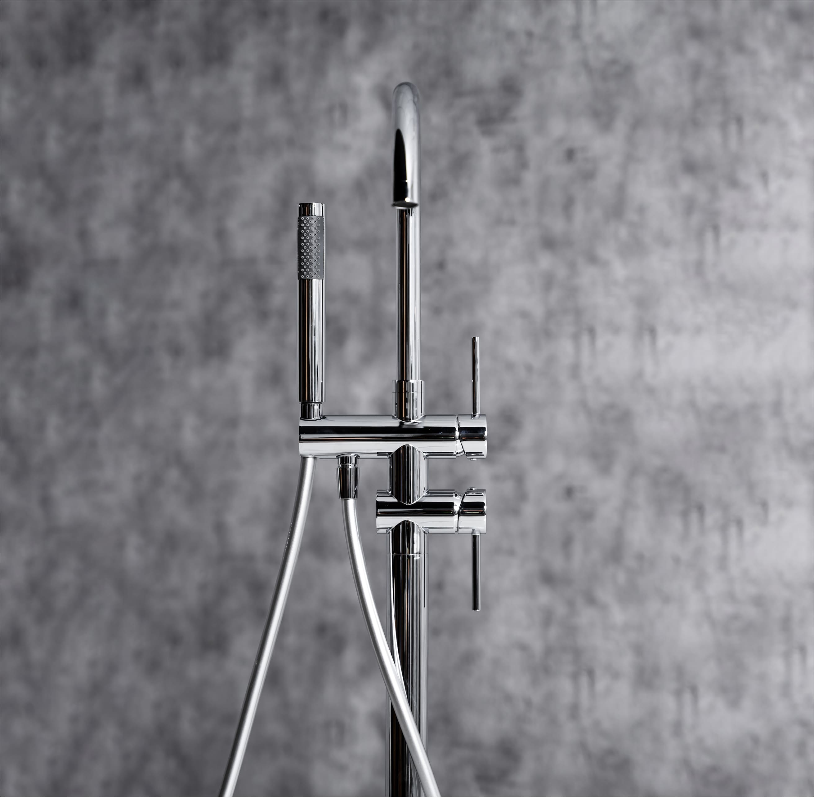 Bộ vòi sen xả bồn đặt sàn Alin Series MOWOEN ALIN-FB0001 - 2