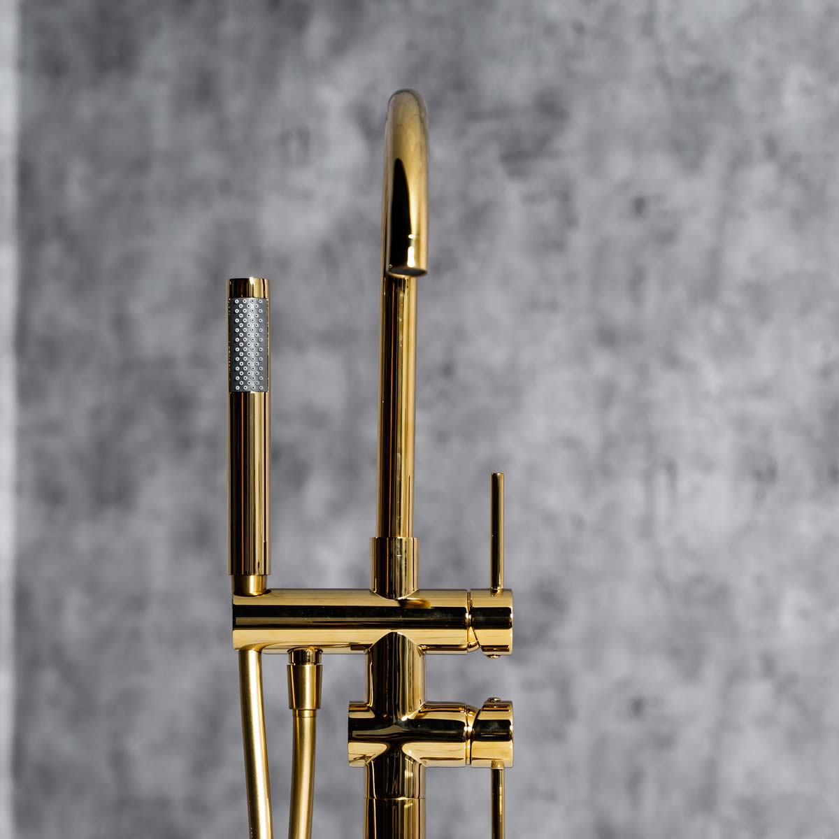 Bộ vòi sen xả bồn đặt sàn Alin Series MOWOEN ALIN-FB0001 - 3