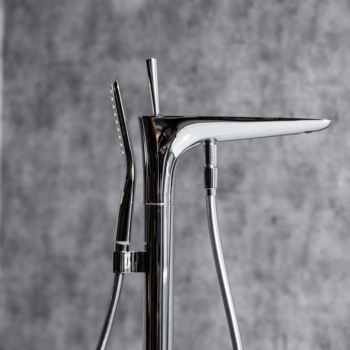 Bộ vòi sen xả bồn đặt sàn Imppler Series MOWOEN IMPPLER-FB0002 - 4