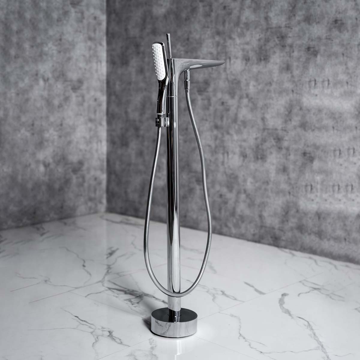 Bộ vòi sen xả bồn đặt sàn Imppler Series MOWOEN IMPPLER-FB0002 - 6