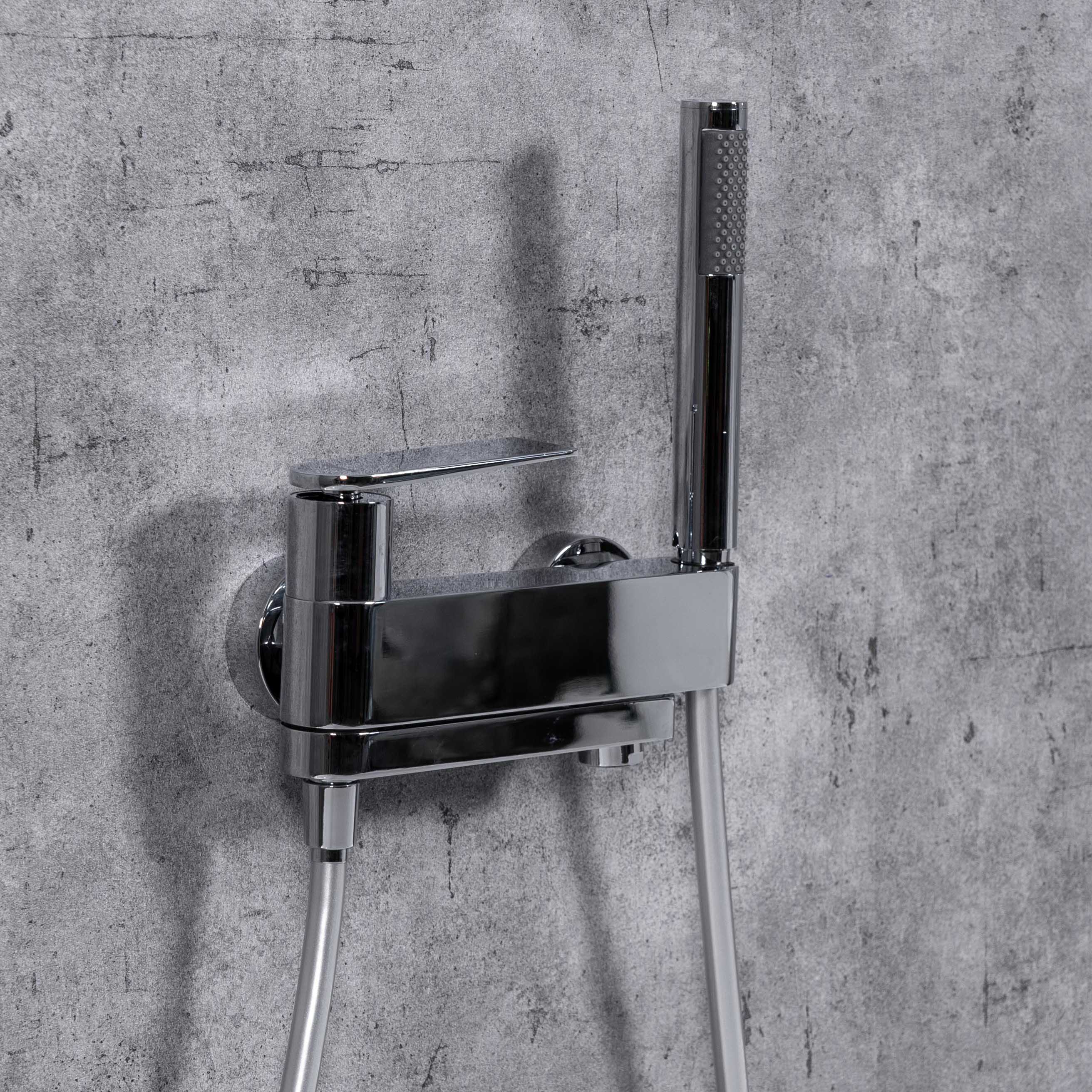 Bộ vòi sen xả bồn gắn tường MOWOEN MONICA-FB0006-2C - 3