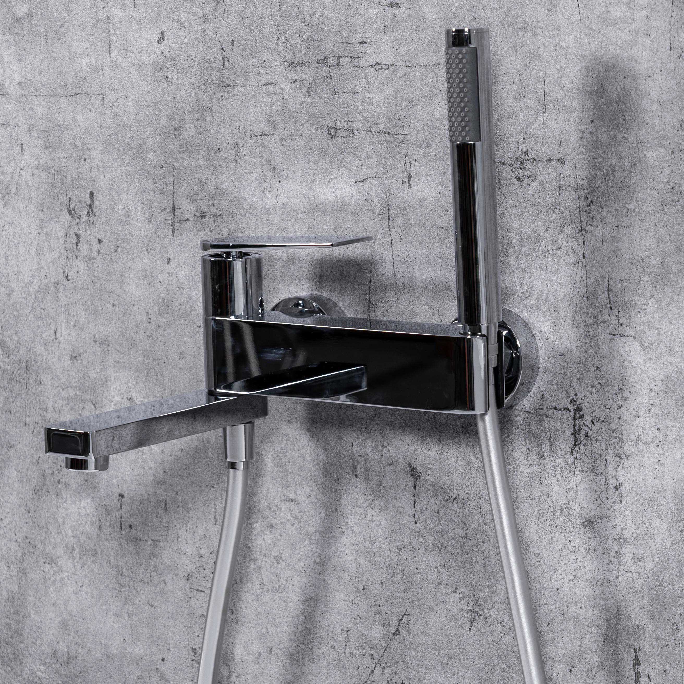 Bộ vòi sen xả bồn gắn tường MOWOEN MONICA-FB0006-2C - 6