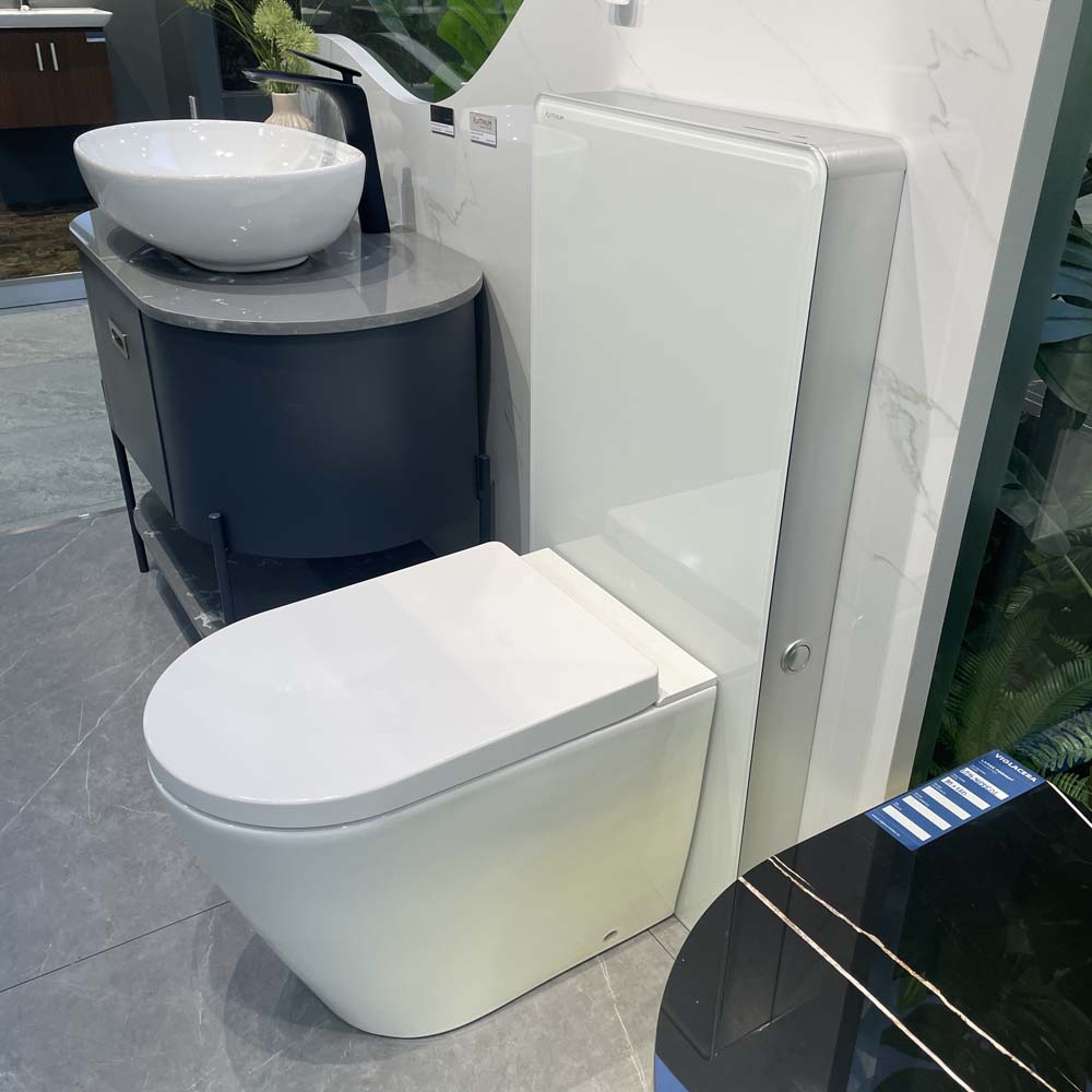 Bồn cầu đặt sàn nắp điện tử G-Smart Viglacera Platinum P.16.321-W P921.2 (P.16.321) - 4