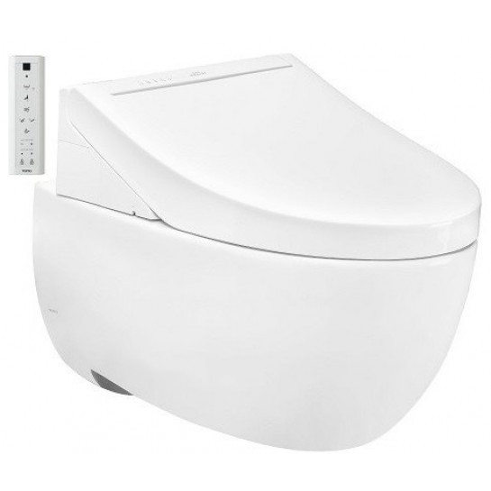 Bồn cầu treo tường điện tử (giấu dây) C5 TOTO CW812REA TCF24460AAA WH172AT TCA465 MB176GH CW812REA#W/TCF24460AAA#NW1/WH172AT/TCA465/MB176G#WH - 2