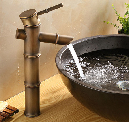 Vòi chậu nóng lạnh bằng đồng Kanly GCA02/V02 GCV02 - 3