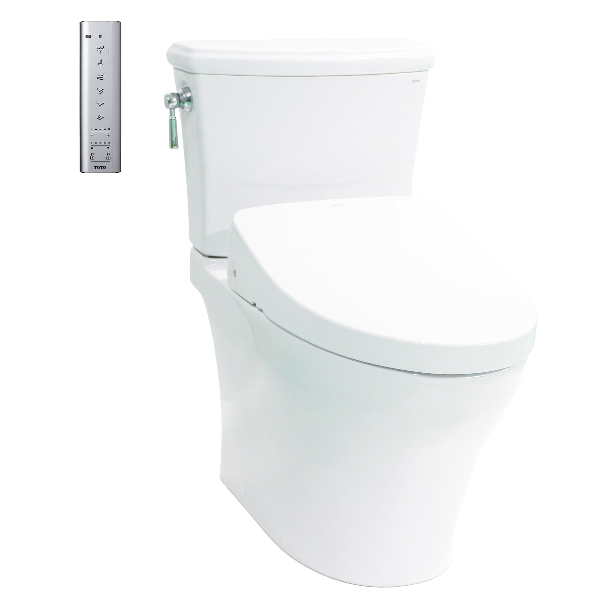 Bồn cầu TOTO CS986CGW12 2 khối nắp điện tử Washlet S7 TCF4911EZ giấu dây CS986CGW12#XW