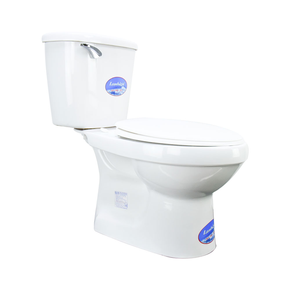 Bồn cầu LANDSIGN 2 khối tay gạt LS2KG LS2KG