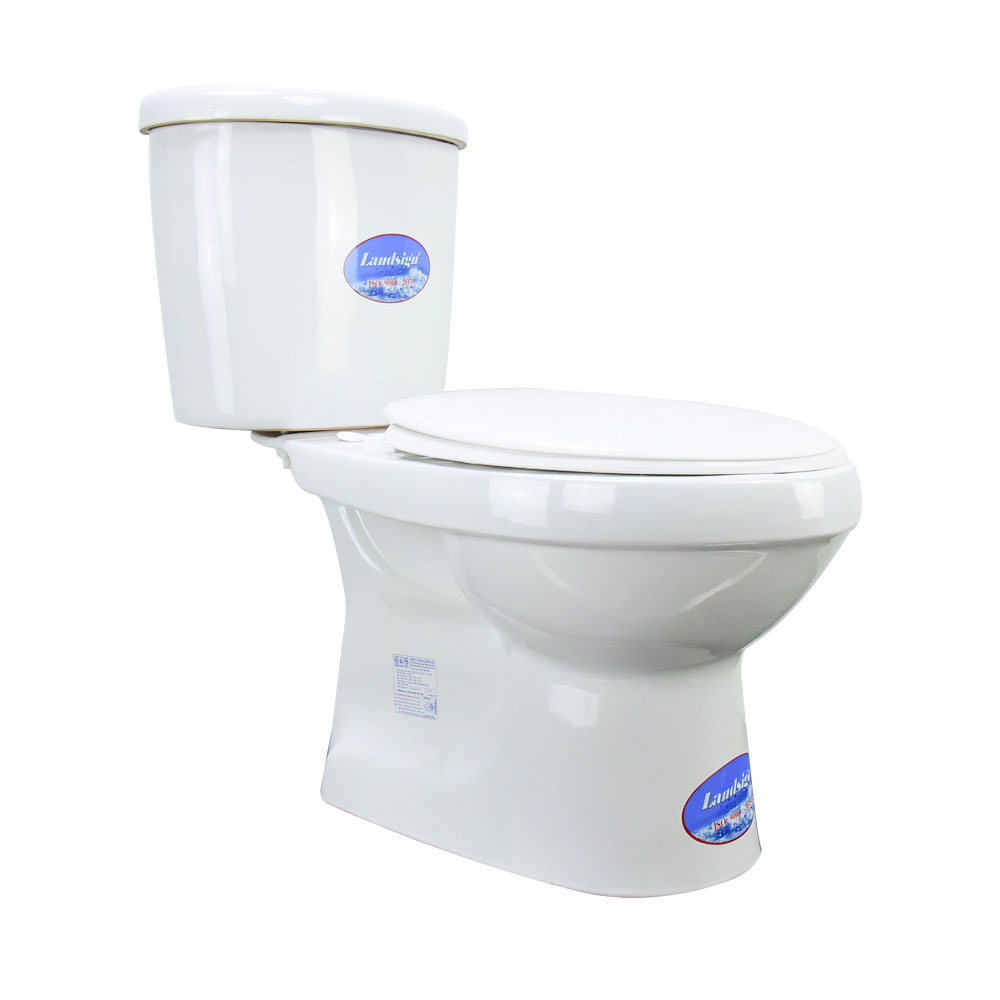 Bồn cầu LANDSIGN 2 khối xả nhấn LS2KN LS2KN
