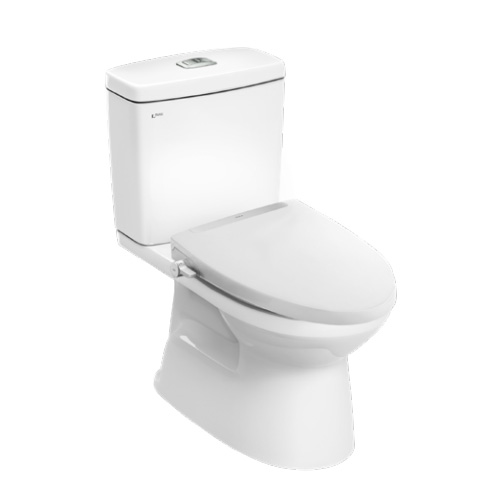 Bồn cầu 2 khối nắp rửa cơ INAX C-504A + CW-S32VN-1 C-504A+CW-S32VN-1/BW1