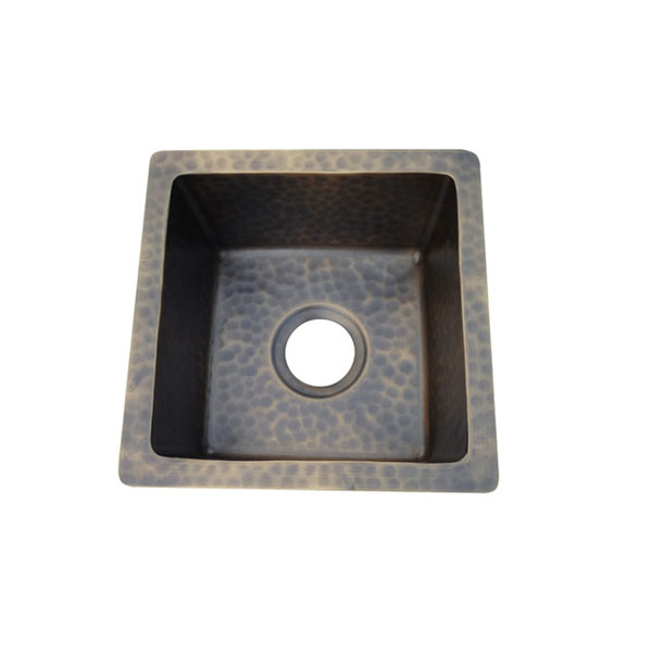 Chậu lavabo dương vành Kanly bằng đồng BCS157 BCS157