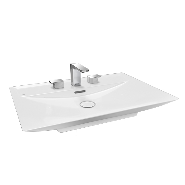 Chậu rửa lavabo đặt bàn INAX AL-S630V (ALS630V) (AL-S630VFC) men Aqua Ceramic AL-S630VFC/BW1