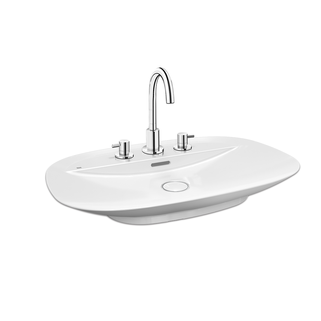 Chậu rửa lavabo đặt bàn INAX AL-S640V (ALS640V) (AL-S640VFC) men Aqua Ceramic AL-S640VFC/BW1