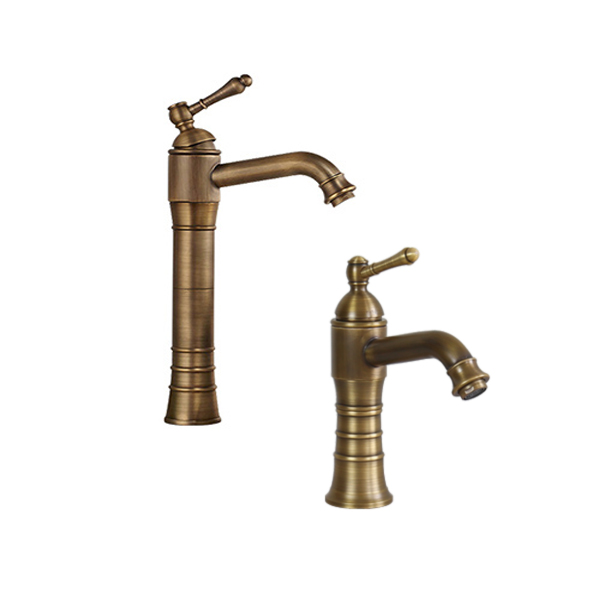 Vòi chậu lavabo nóng lạnh bằng đồng Kanly GCA13/GCV13 GCA13