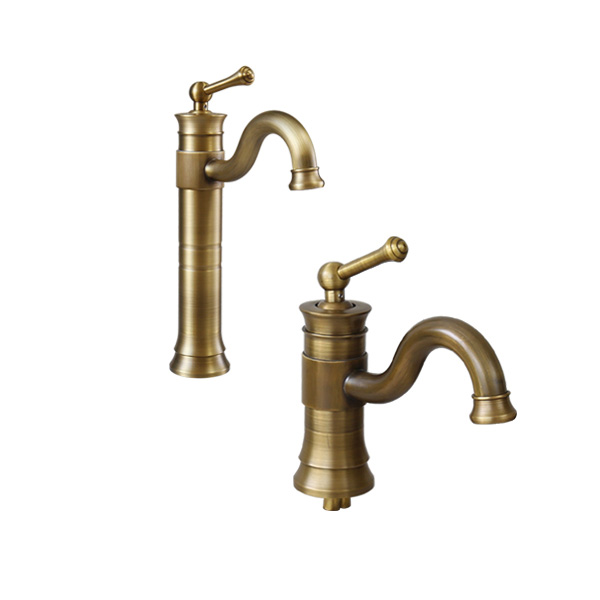 Vòi chậu nóng lạnh bằng đồng Kanly GCA16/V16 GCV16