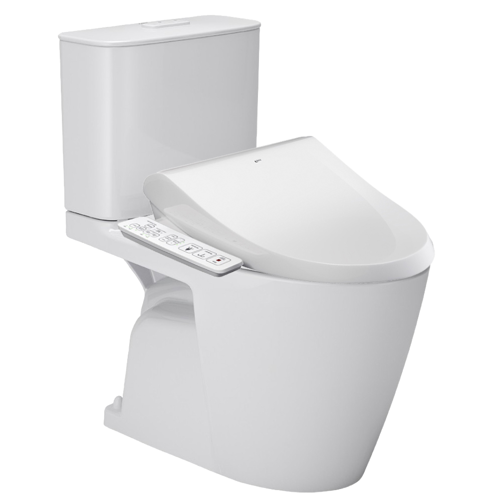 Bồn cầu 2 khối nắp điện tử INAX AC-602 + CW-H18VN AC-602+CW-H18VN/BW1