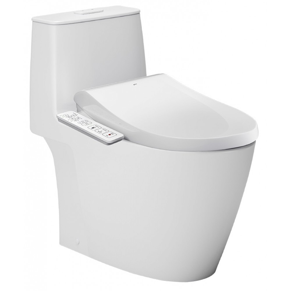 Bồn cầu 1 khối nắp điện tử INAX AC-902 + CW-H17VN AC-902+CW-H17VN/BW1