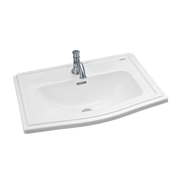 Chậu lavabo dương vành TOTO LW781CJ LW781CJ#W
