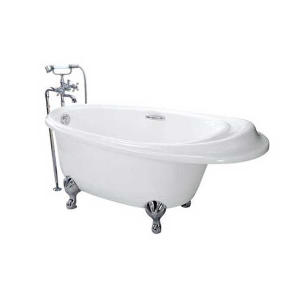 Bồn tắm đặt sàn TOTO PPY1610HIPTE#S ngọc trai 1m6 tay vịn