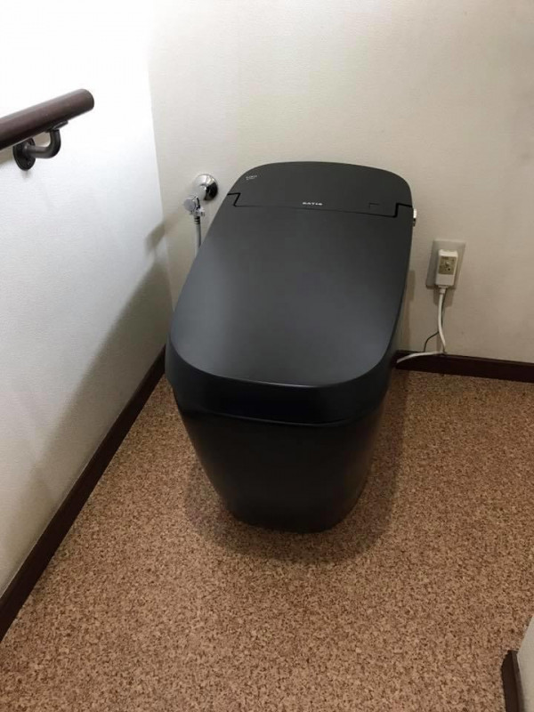 Bồn cầu điện tử Satis G INAX AC-G216VN màu trắng/ đen AC-G216VN/BW1 - 6