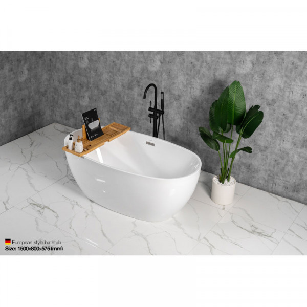 Bồn tắm đặt sàn 1.5m MOWOEN MW8223-150 - 12
