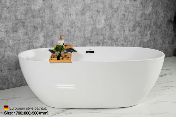 Bồn tắm đặt sàn 1.7m MOWOEN MW8223-170 - 10