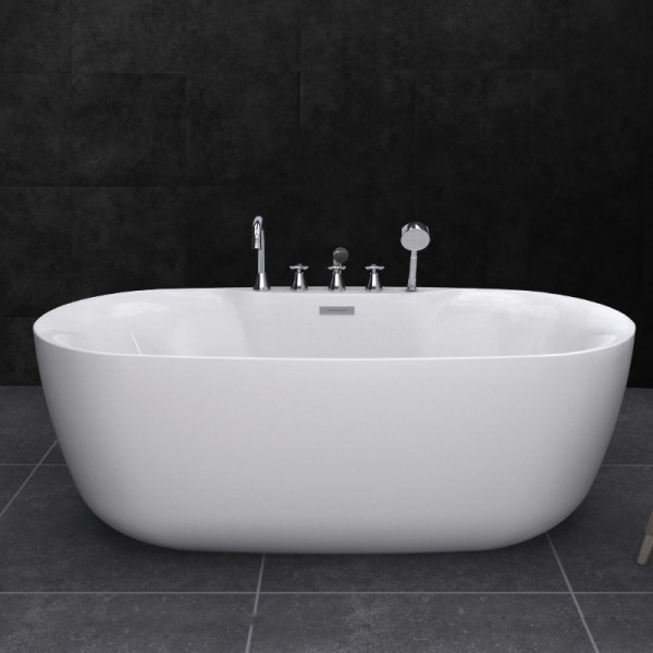 Bồn tắm đặt sàn 1.7m gồm vòi MOWOEN MW8237F-170 - 2