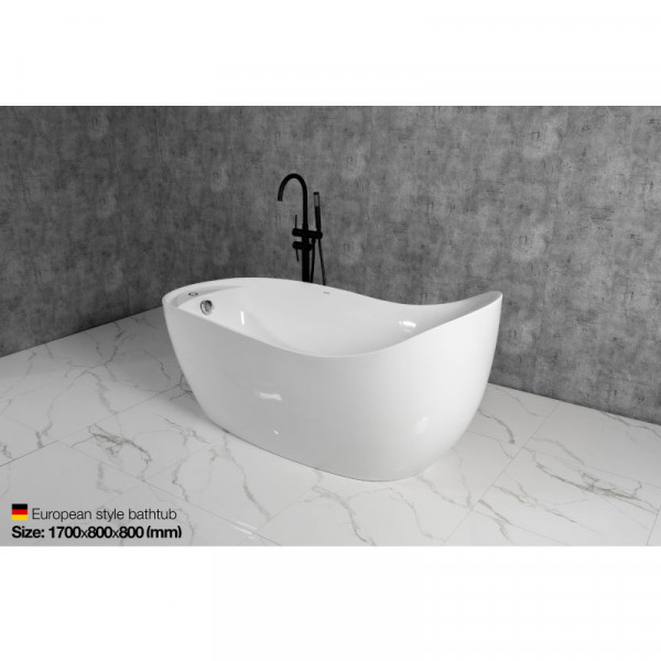 Bồn tắm đặt sàn massage 1.7m MOWOEN MW8213-170.MS - 14