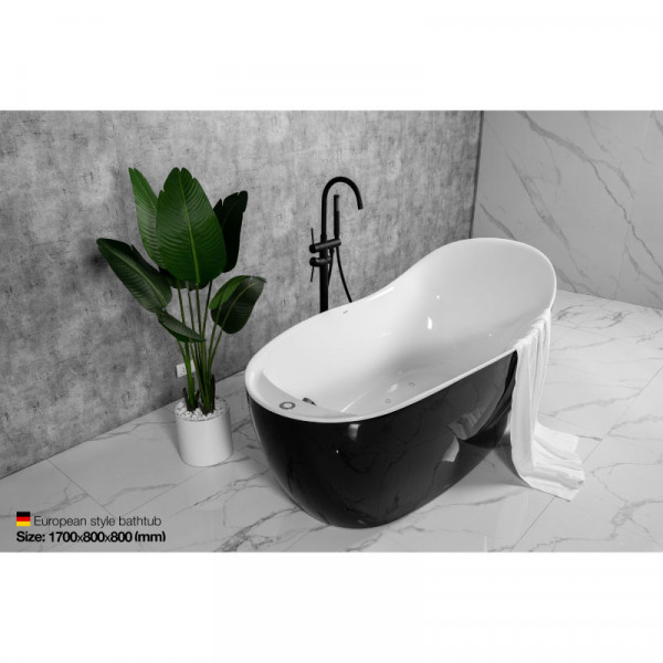 Bồn tắm đặt sàn massage 1.7m MOWOEN MW8213-170WB.MS - 15