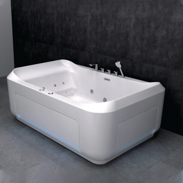 Bồn tắm đặt sàn massage 1.8m gồm vòi MOWOEN MW8123-180.2MS - 7