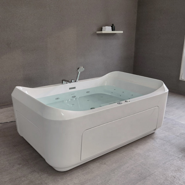 Bồn tắm đặt sàn massage 1.8m gồm vòi MOWOEN MW8123-180.2MS - 8