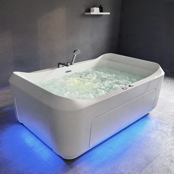 Bồn tắm đặt sàn massage 1.8m gồm vòi MOWOEN MW8123-180.2MS - 9
