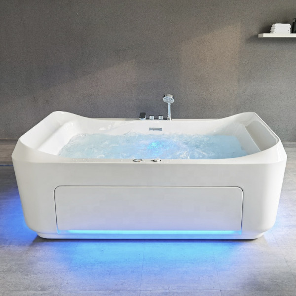 Bồn tắm đặt sàn massage 1.8m gồm vòi MOWOEN MW8123-180.2MS - 11