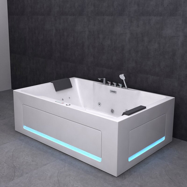 Bồn tắm đặt sàn massage 1.8m gồm vòi MOWOEN MW6018-180.2MS - 11