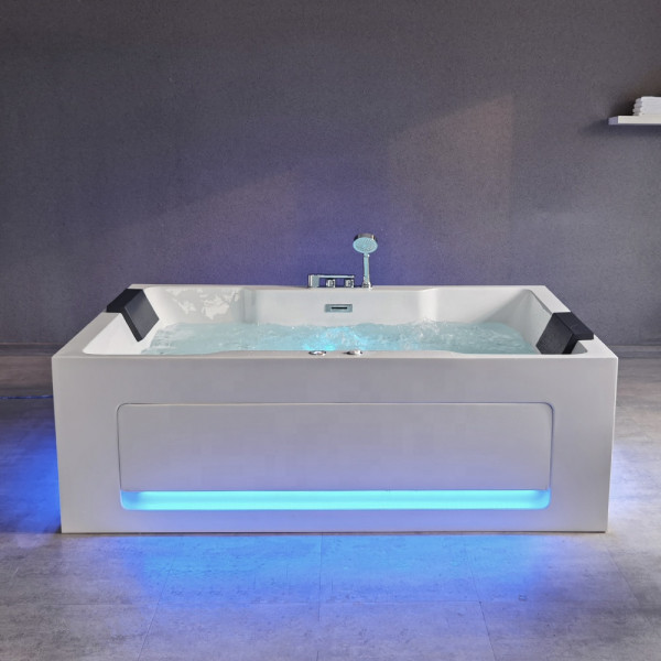 Bồn tắm đặt sàn massage 1.8m gồm vòi MOWOEN MW6018-180.2MS - 7