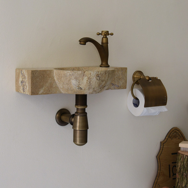 Chậu lavabo đặt bàn Kanly đá nhỏ mini MAR6M MAR6M2V - 6