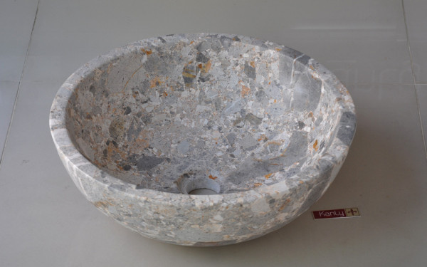 Chậu lavabo đặt bàn Kanly đá Marble tự nhiên MAR1 MAR11V - 6