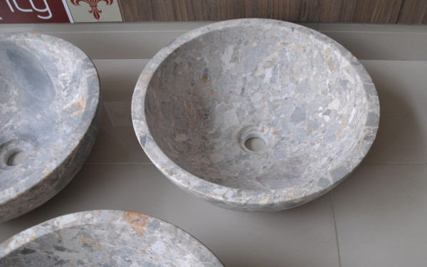 Chậu lavabo đặt bàn Kanly đá Marble tự nhiên MAR1 MAR11V - 5