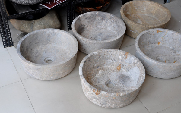 Chậu lavabo đặt bàn Kanly bằng đá tự nhiên MAR7E MAR7E1 - 6