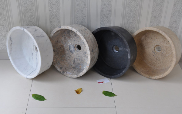 Chậu lavabo đặt bàn Kanly bằng đá tự nhiên MAR7E MAR7E1 - 5