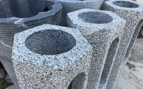 Trụ để lavabo bằng đá Kanly TD17V TD17V - 2