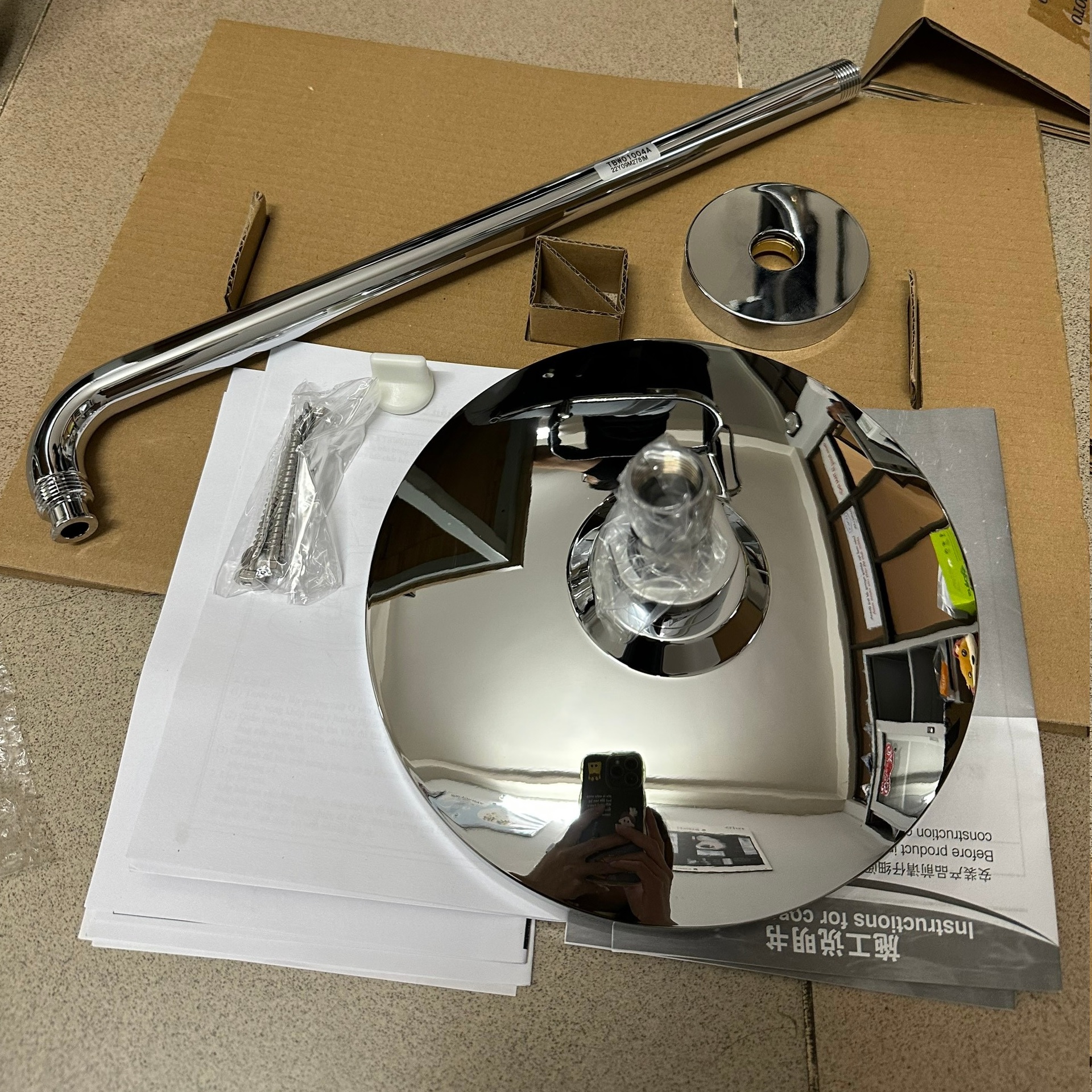 Bát sen tắm tắm gắn tường TOTO TBW01004A (2 chế độ, tròn) TBW01004A - 5