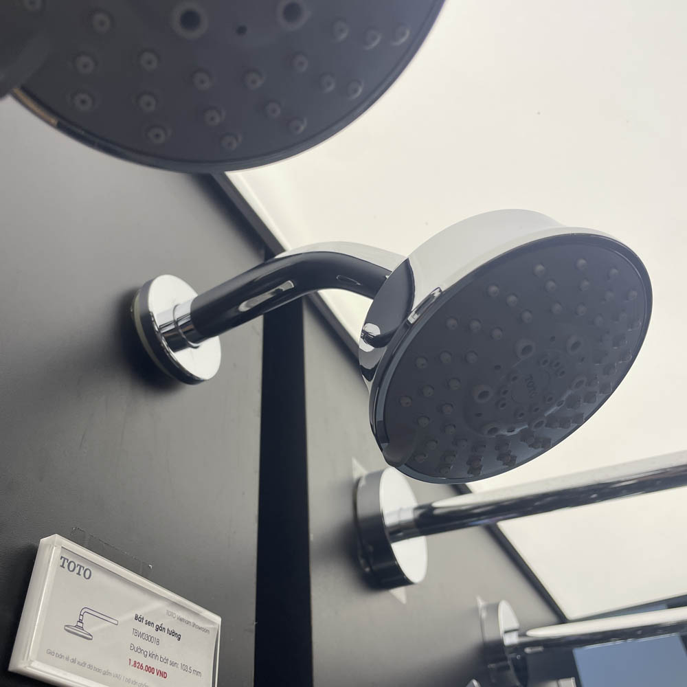 Bát sen tắm gắn tường TOTO TBW03001B (5 chế độ, tròn, 102mm, cổ điển) TBW03001B - 4