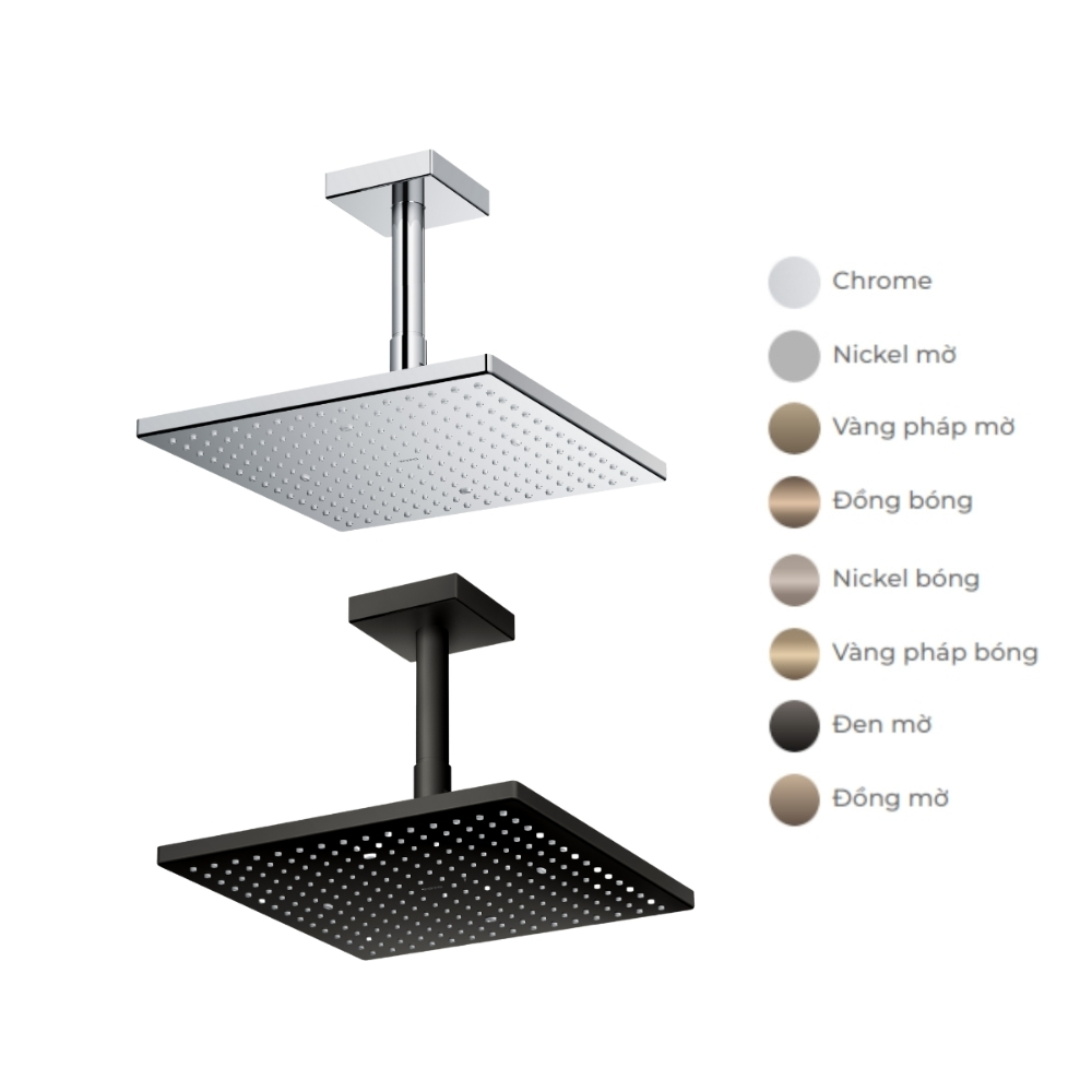 Bát sen tắm gắn trần TOTO TBW08002A1 (vuông, 250 mm) TBW08002A1