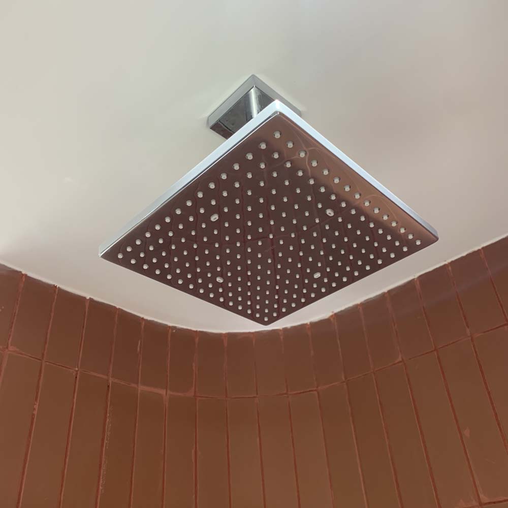 Bát sen tắm gắn trần TOTO TBW08002A1 (vuông, 250 mm) TBW08002A1 - 5